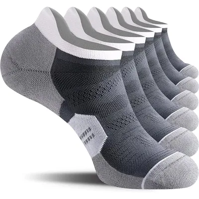 Men Fashion Casual Contrast Color Short Sports Tube Socks