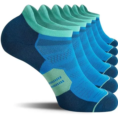 Men Fashion Casual Contrast Color Short Sports Tube Socks