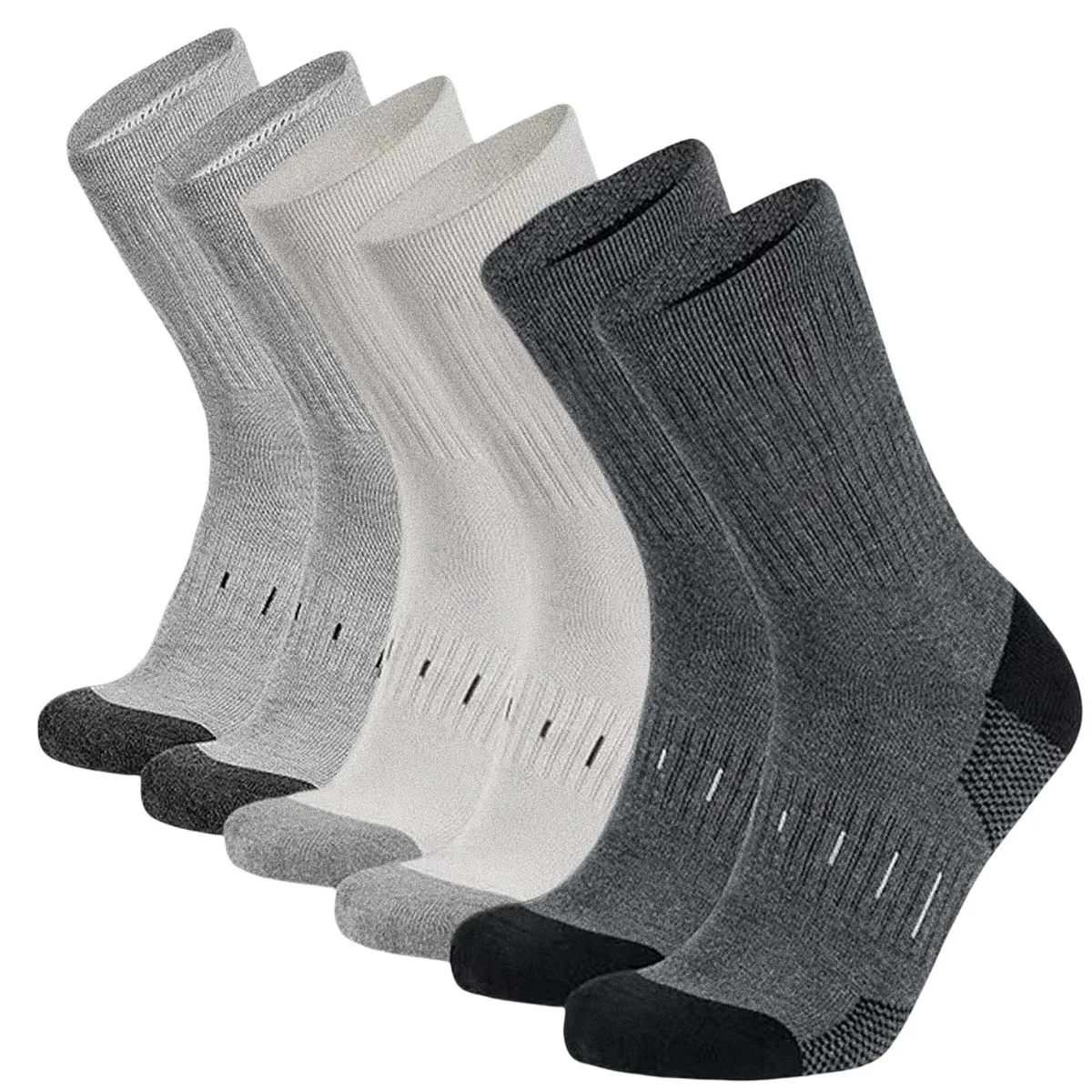 Men Fashion Casual Moisture Wicking Sports Socks Polyester Cotton