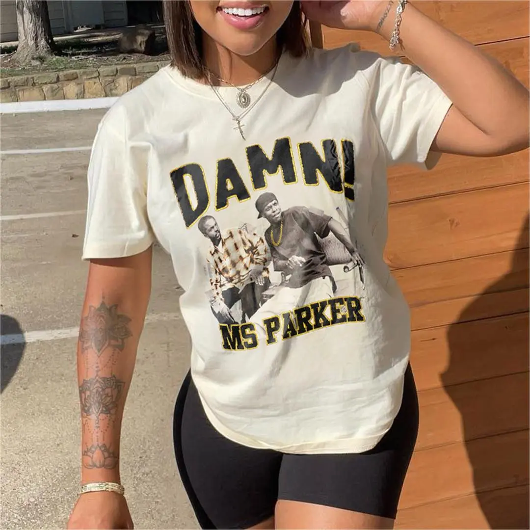 Women Casual Character Printed Short Sleeve T-Shirt