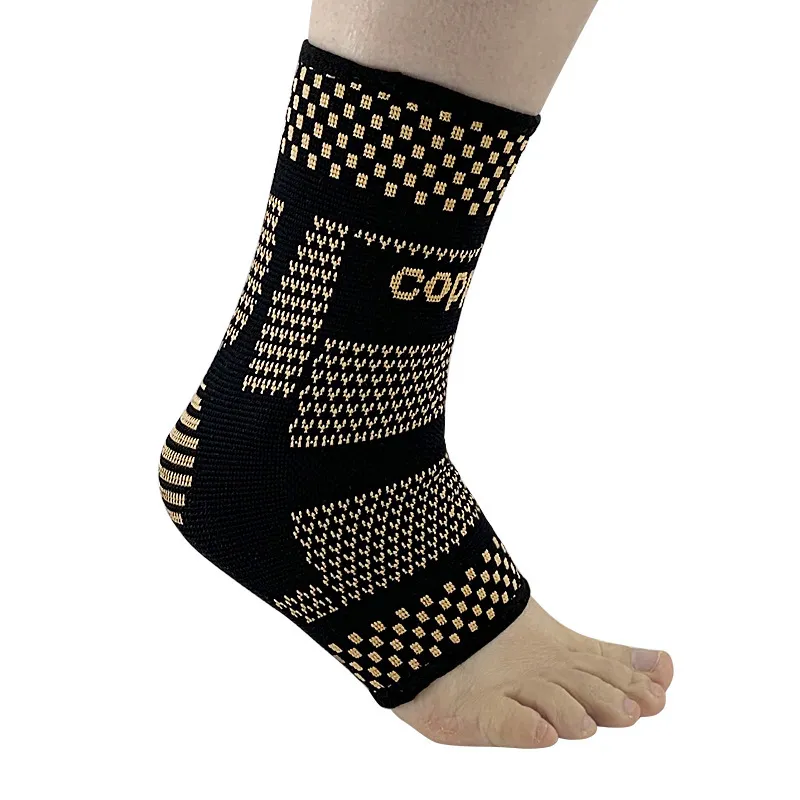 Copper Ion Fiber Nylon Ankle Support Band for Home Fitness