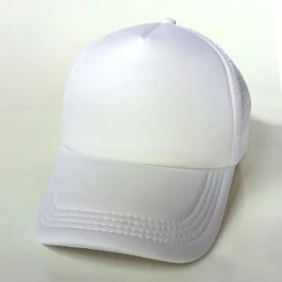 Custom Kids Solid Color Mesh Cap Trucker Hat