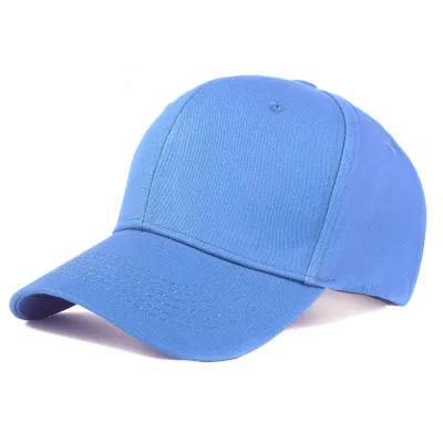 Custom Logo Kids Solid Color Cotton Baseball Cap
