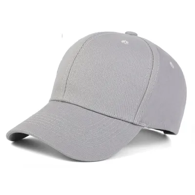 Custom Logo Kids Solid Color Cotton Baseball Cap