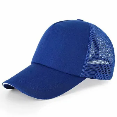 Custom Logo Kids Solid Color Breathable Mesh Cap