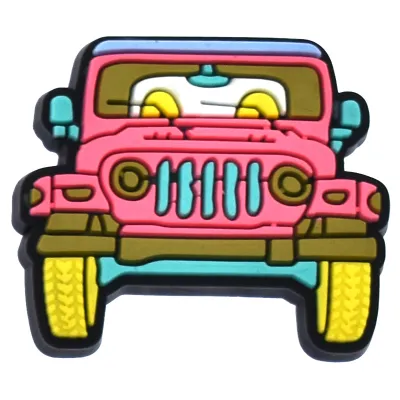 Cartoon Multicolor Cute Pattern PVC Soft Rubber Hole Shoes Bag DIY Accessories Shoe Buckle