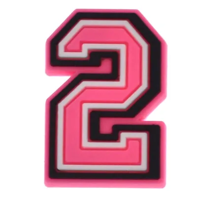 Pink Letter Hole Shoes Bag DIY Accessories Detachable