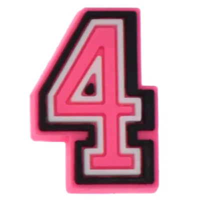 Pink Letter Hole Shoes Bag DIY Accessories Detachable