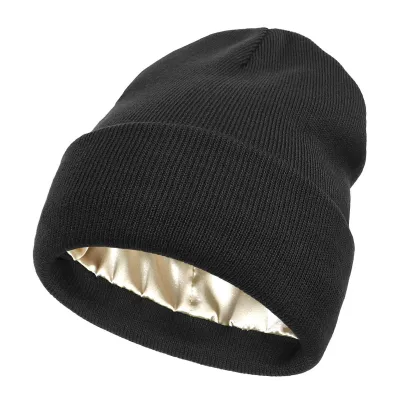 Fashion Casual Solid Color Warm Knitted Hat
