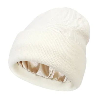 Fashion Casual Solid Color Warm Knitted Hat
