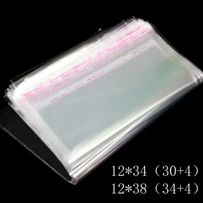 100pcs/Set Clear Packaging Opp Bag 9cm