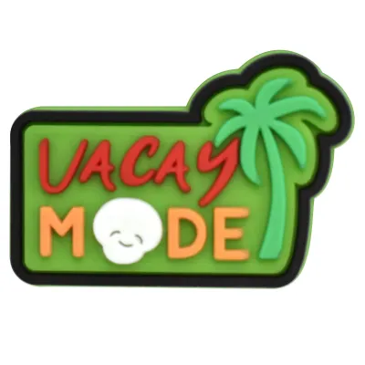 Summer Beach Cartoon Hole Shoes Bag Diy Accessories