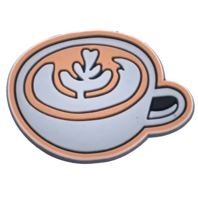 Cartoon Coffee Cup Series Hole Shoes Bag DIY Accessories