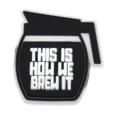 Cartoon Coffee Cup Series Hole Shoes Bag DIY Accessories