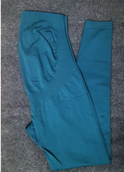 Pregnant Women Casual Solid Color High Elastic Seamless Yoga Leggings