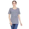D.Blue White Stripes