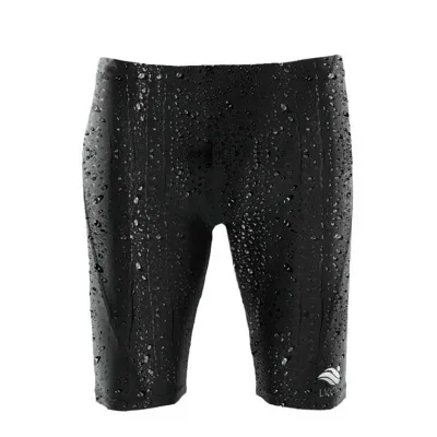 Men Shark Skin Bionic Fabric Professional Racing Swimwear