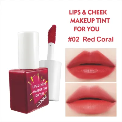 Lookave Moisturizing Matte Dual-Use Lipstick Lacquer Long-Lasting Non-Stick Cup 8G