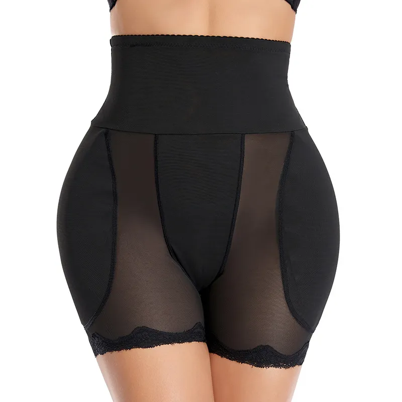 Women Sexy Solid Color Mesh Breathable High Waist Shaping Pants