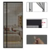 [Left Side Open] Glass Fiber Mesh Black