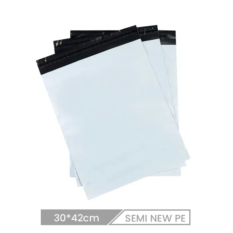 Custom Thickened Express Bag Semi-New Material Poly Mailers Packaging Bag 100pcs/Lot