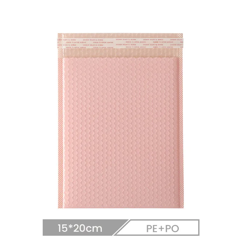Custom PE Waterproof Moisture-Proof Bubble Poly Mailers Clothing Storage Packaging Bag