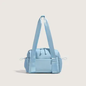 Fashion Casual Solid Color Nylon Storage Zipper Handbag