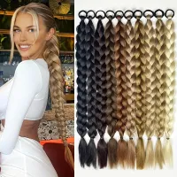 Venta al por mayor de pelucas de pelo abullonado con forma de capullo de flor para mujer