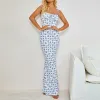 Blue And White Porcelain On White Background