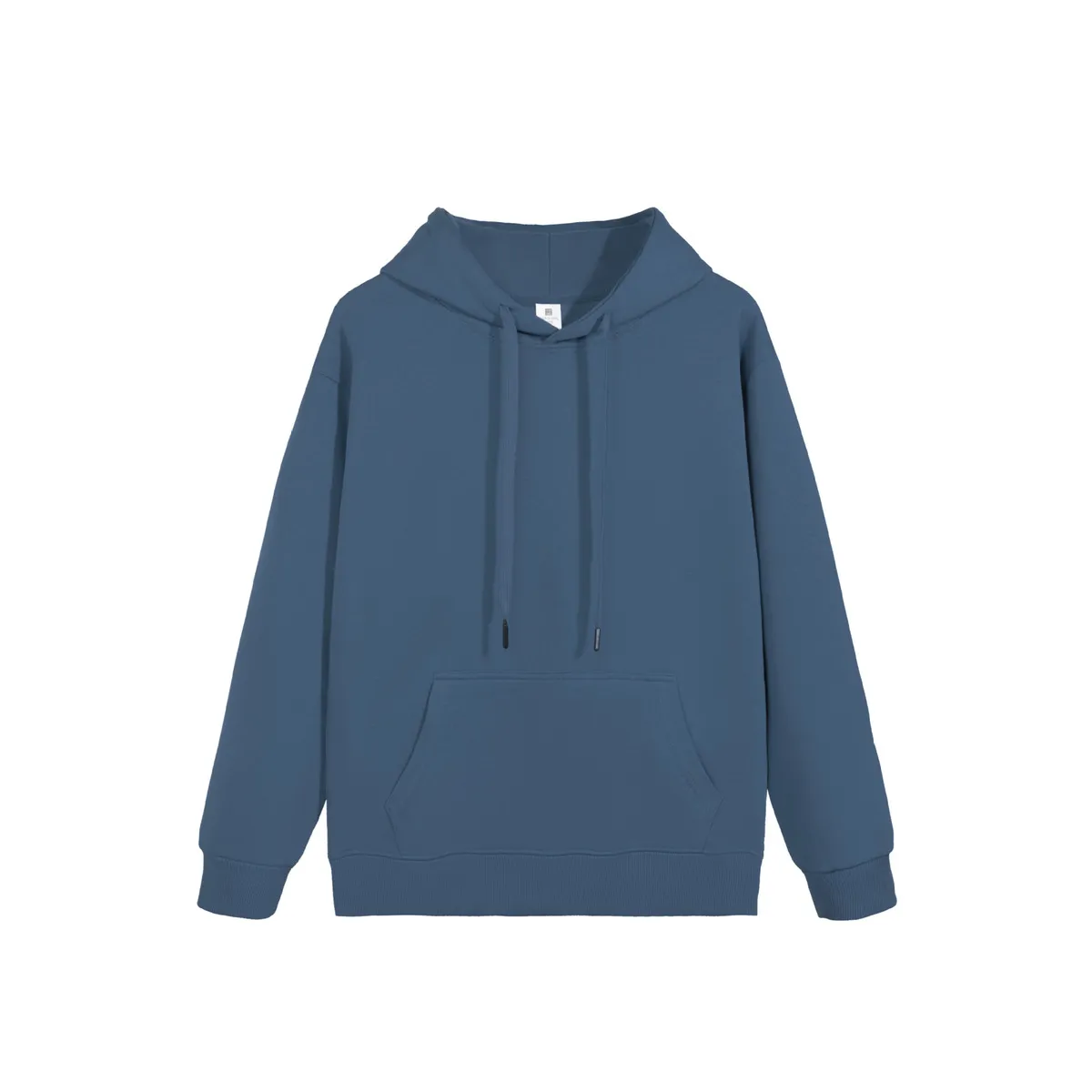 Women's Casual Cotton Loose Fit Long-Sleeve Solid Color Hoodie
