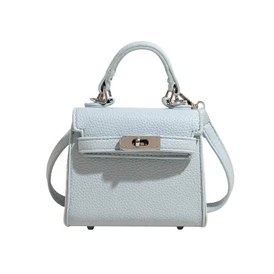Urban Simplicity PU Mini Solid Color Crossbody Bag