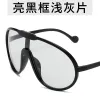 Bright Black Frame Lt.Grey
