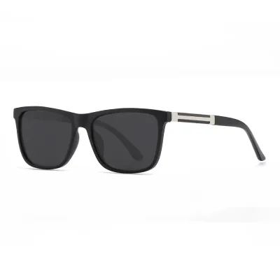 Fashion Men's Sunscreen Square Frame Sunglasses with TAC Lens