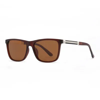 Fashion Men's Sunscreen Square Frame Sunglasses with TAC Lens
