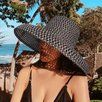 Unisex Summer Outdoor Color Blocking Sun Hat