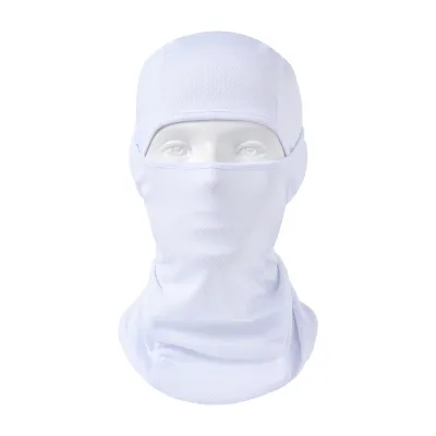 Camouflage Summer Riding Ice Silk Windproof Scarf Hat for Men Women