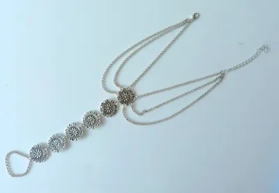 Bohemian Vintage Pearl Geometric Anklet for Women