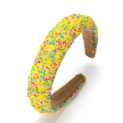 Women Fashion Multicolour Wide-Brimmed Hairband Sweet Style