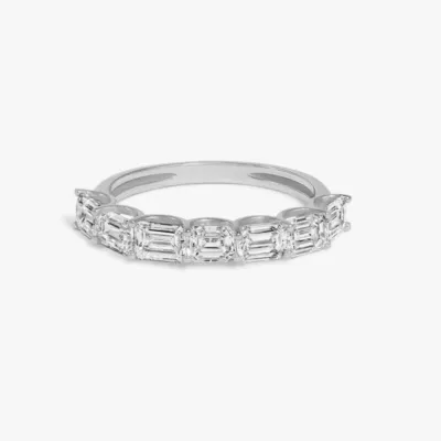 Women Fashion Simple Copper Zircon Ring Heart Geometric