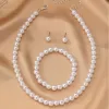 3-Piece Set (Plastic Imitation Pearls)