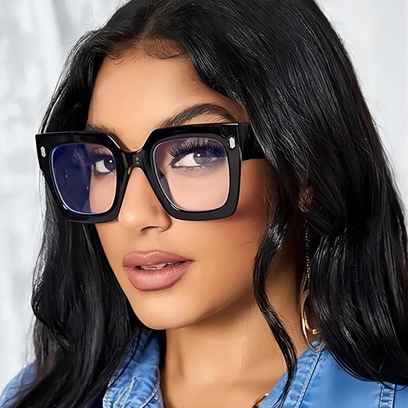 Casual Minimalist Square Frame Box Sunglasses