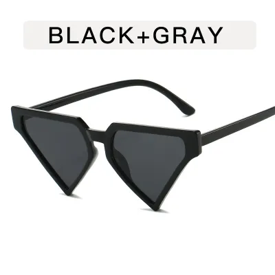 Personality Exaggerated Fashion Triangle Sunglasses Retro AC Lens