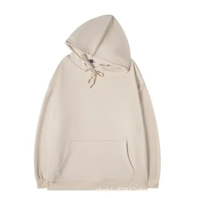 Women's Loose Fit Pullover Hoodie Solid Color