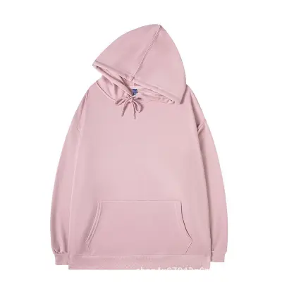 Women's Loose Fit Pullover Hoodie Solid Color