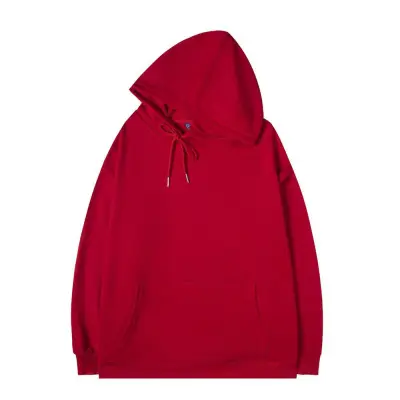 Women's Loose Fit Pullover Hoodie Solid Color