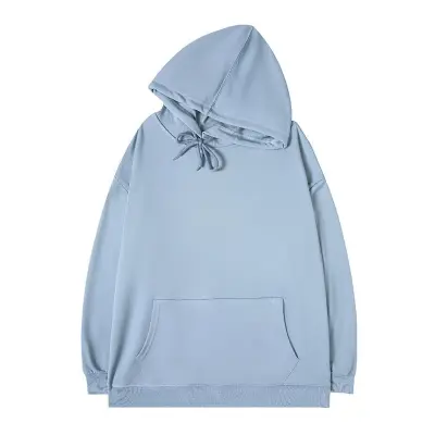 Women's Loose Fit Pullover Hoodie Solid Color