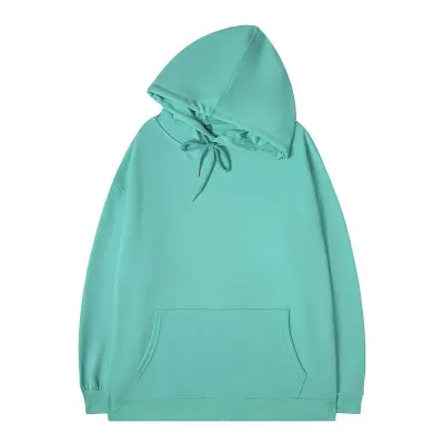 Women's Loose Fit Pullover Hoodie Solid Color
