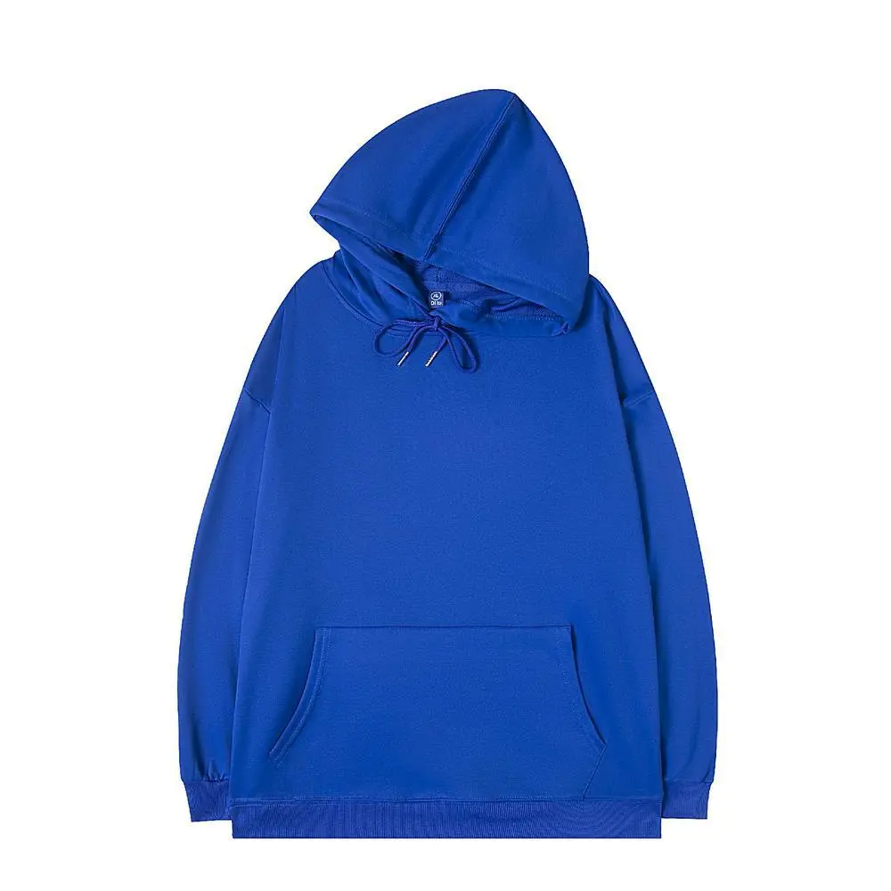 Women's Loose Fit Pullover Hoodie Solid Color