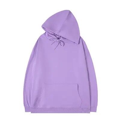 Women's Loose Fit Pullover Hoodie Solid Color