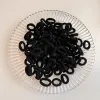 28# Black 100 Bags-About 2CM In Diameter